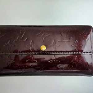 Louis Vuitton Burgundy Wallet